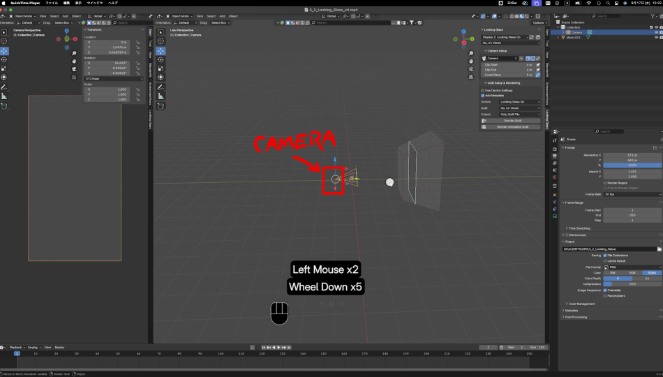 Loading Monocle Prime Scans onto the Looking Glass Go