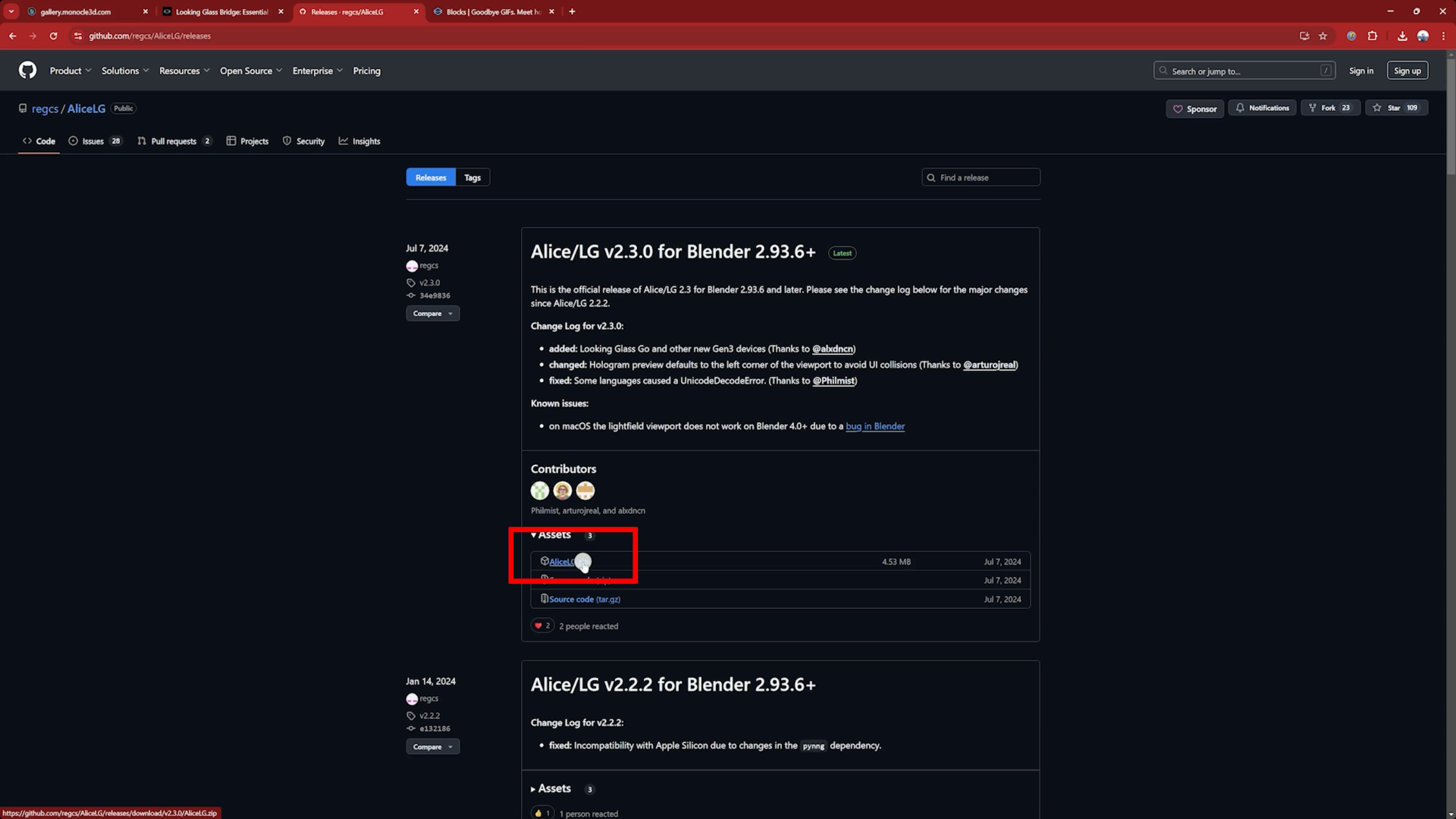 Download Blender add-on